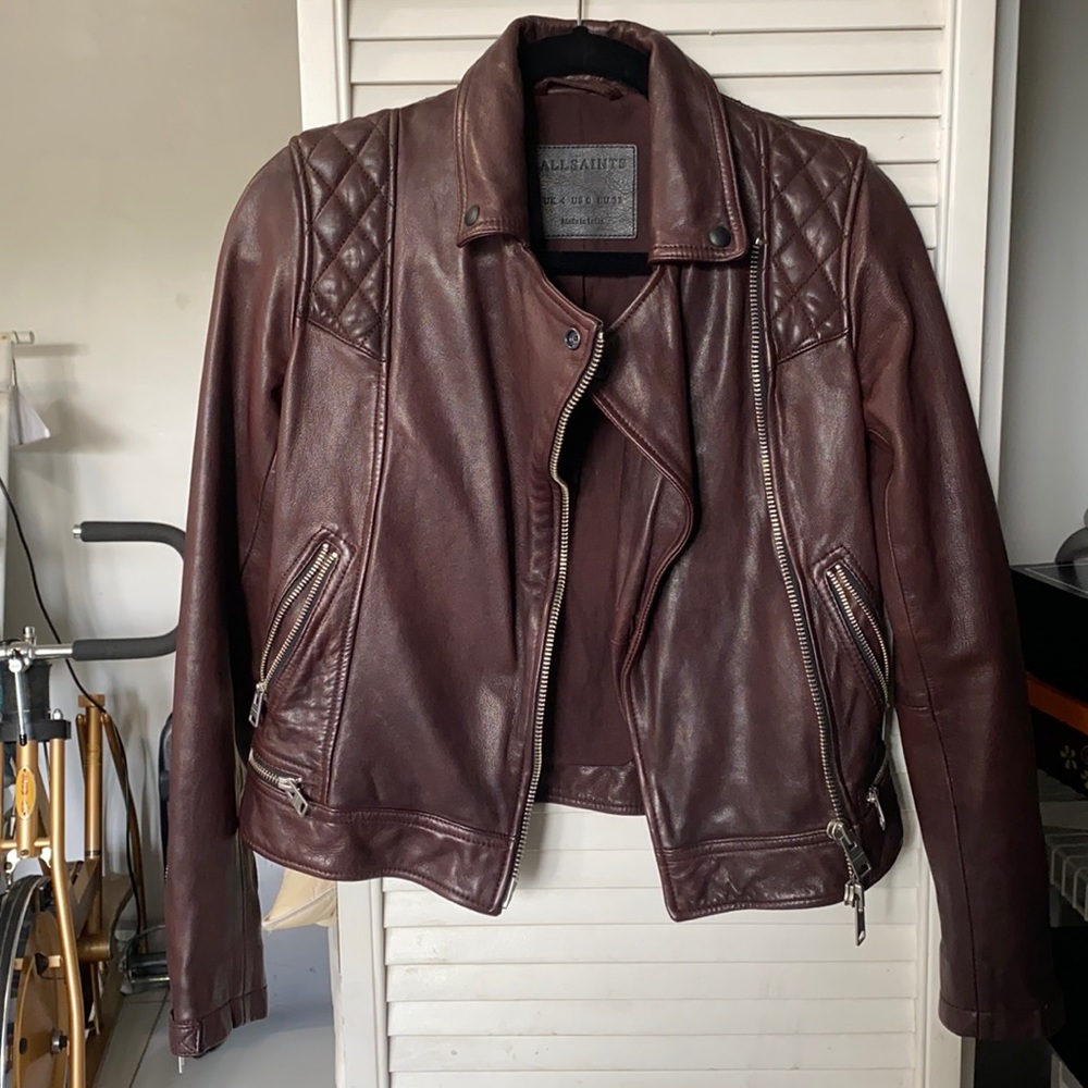 All Saints Leather Jacket